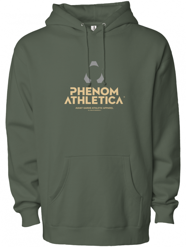 Phenom Athletica® Heavyweight Pullover Hoodie Army