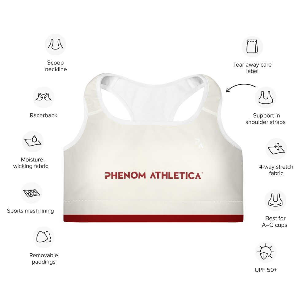 Phenom Athletica® Padded Sports Bra - Image 4