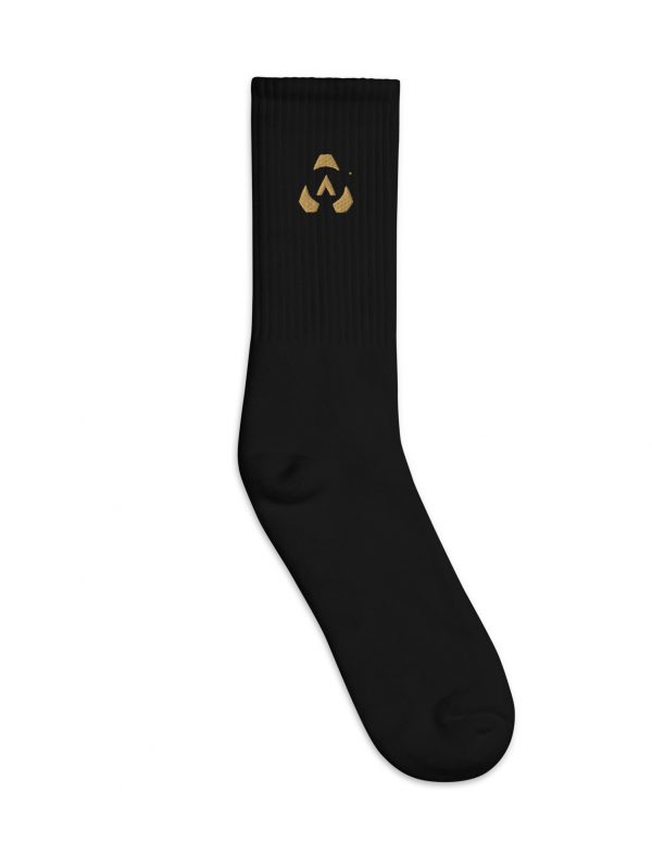 Phenom Athletica® Embroidered Sport Socks - L/XL