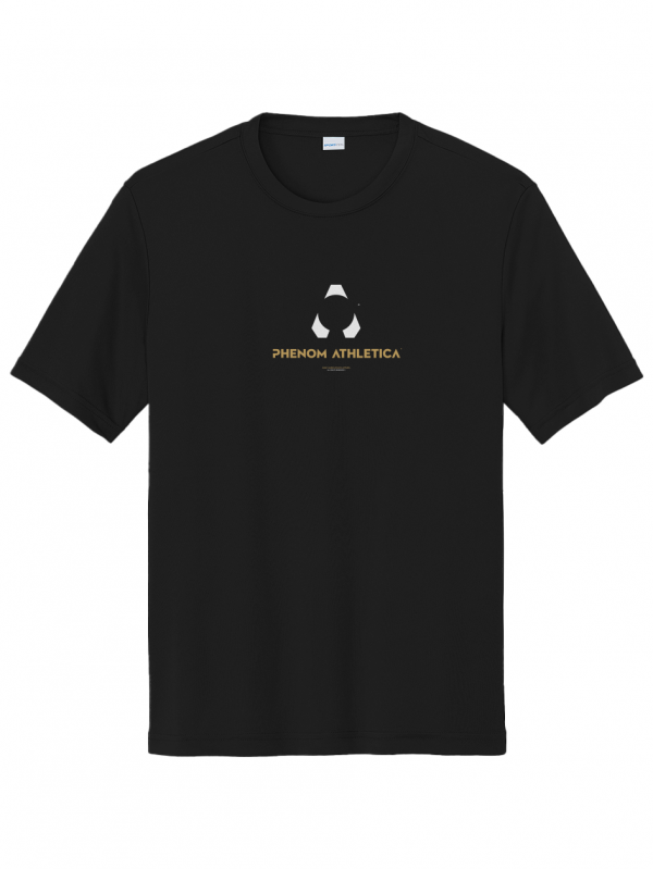 PHENOM ATHLETICA® WORKOUT Competitor Tee BLACK