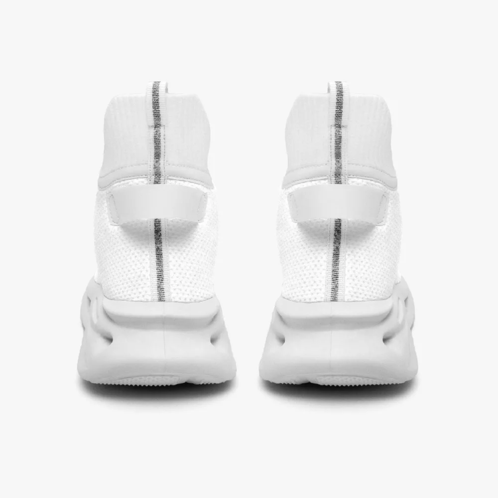 JetPrint - High-top Bounce Mesh Knit Sneakers - Image 7