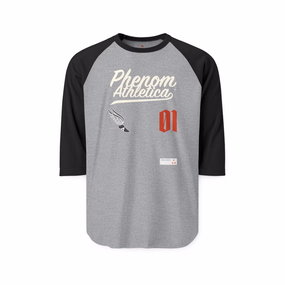 Phenom Athletica® ¾  Sleeve Raglan Shirt