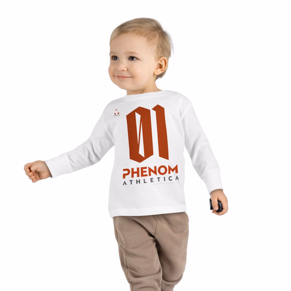 Phenom Athletica® Toddler Long Sleeve Tee - Image 3