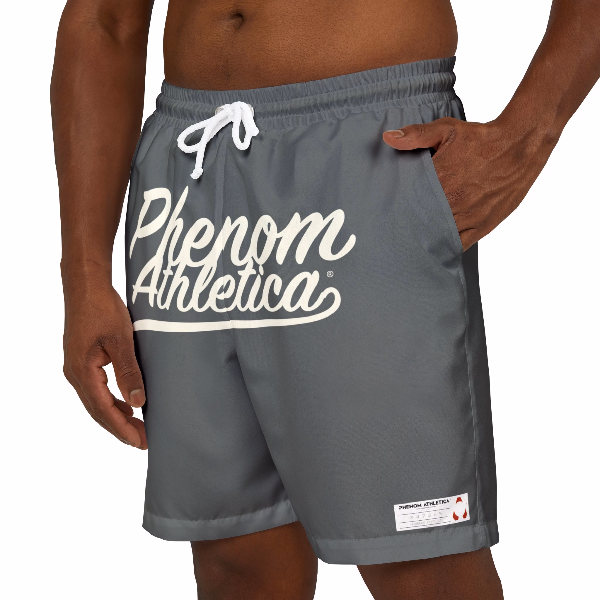 Copy of Copy of Copy of Unisex Swim Shorts (AOP) - Image 3