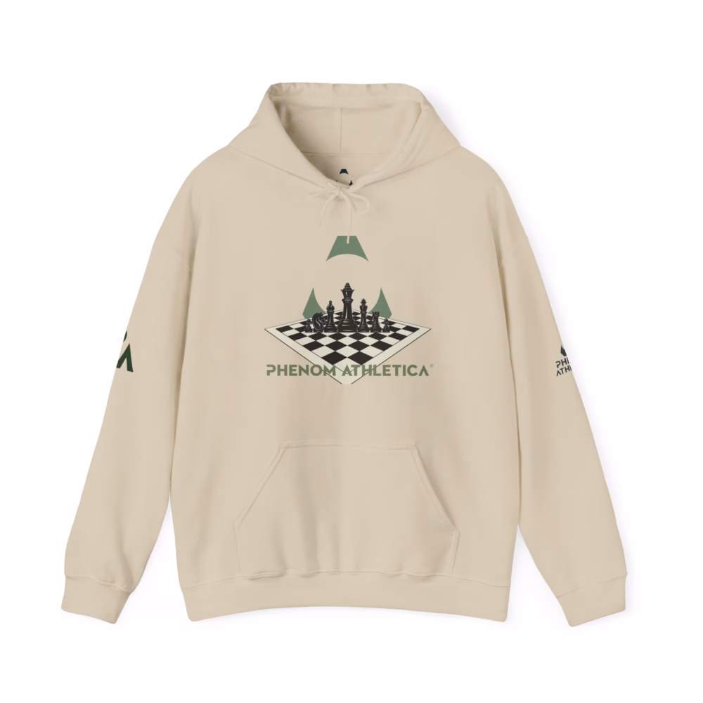 Phenom Athletica® Heavy Blend™ Hooded Chess Masters™ Sweatshirt