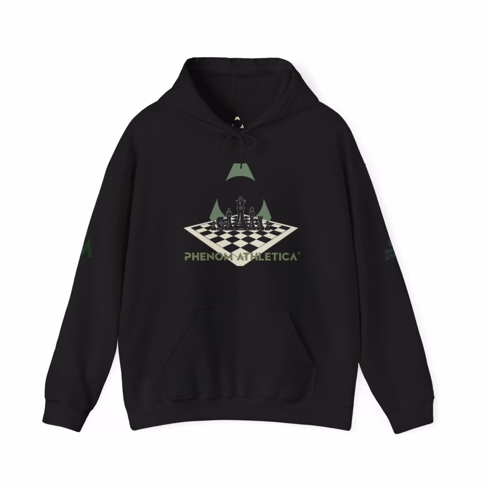 Phenom Athletica® Heavy Blend™ Hooded Chess Masters™ Sweatshirt