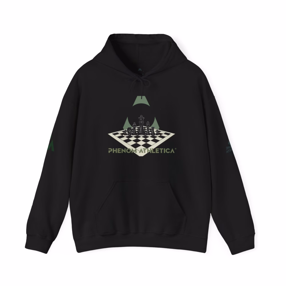 Phenom Athletica® Heavy Blend™ Hooded Chess Masters™ Sweatshirt