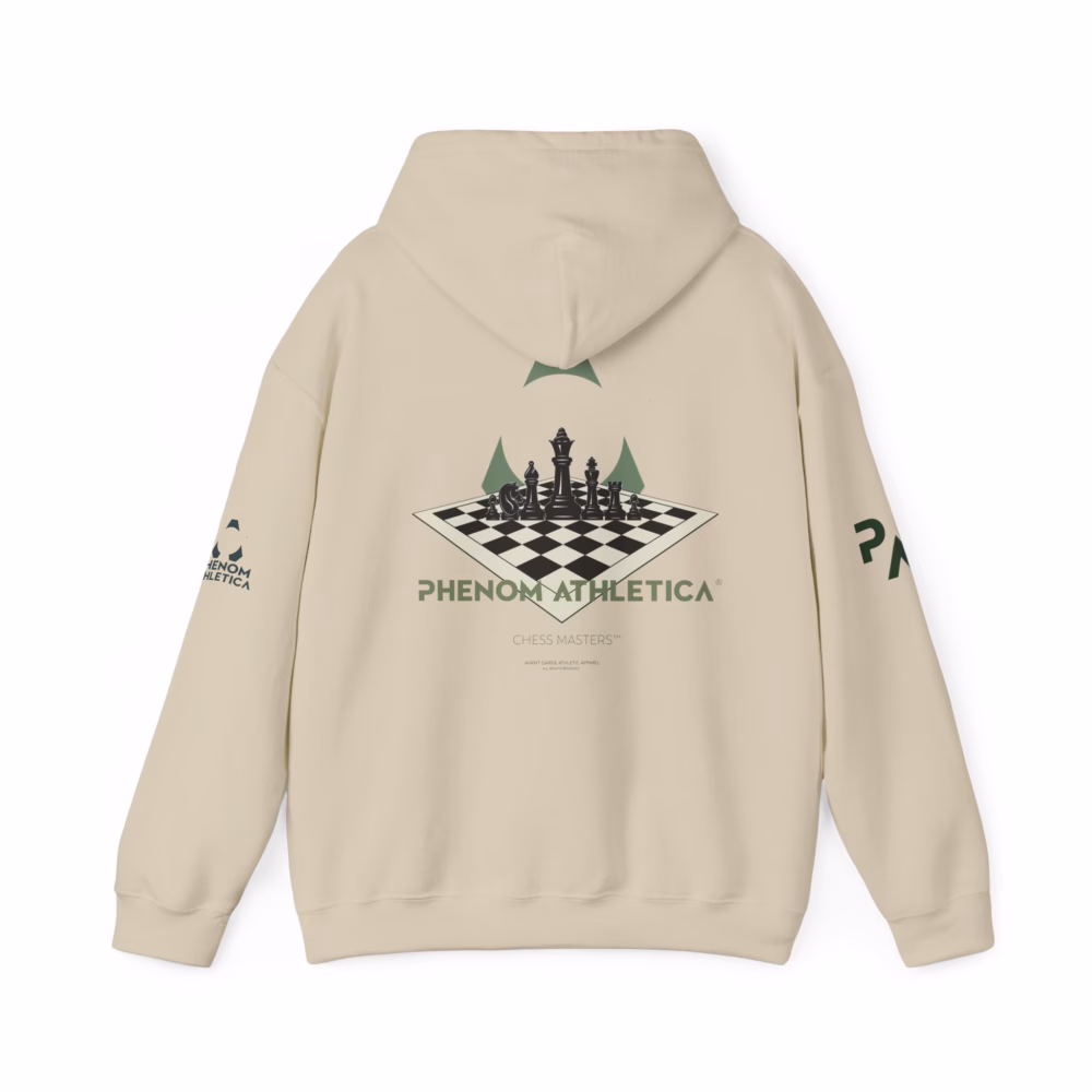 Phenom Athletica® Heavy Blend™ Hooded Chess Masters™ Sweatshirt - Image 2